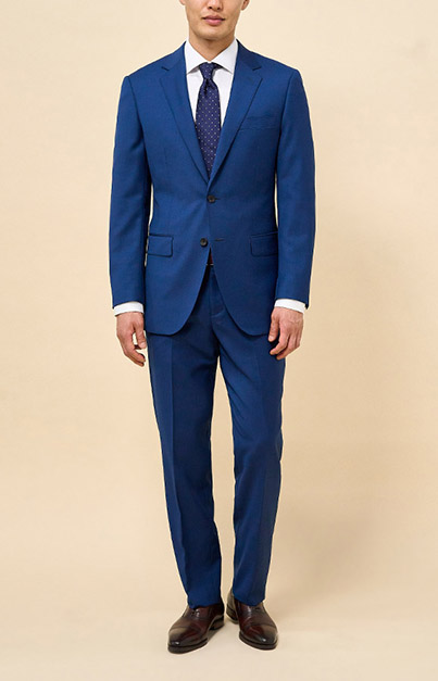 Bright Blue Suit